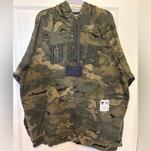 Under Armour Project Rock Veterans Day Camo Hoodie  1370971  Men's XL